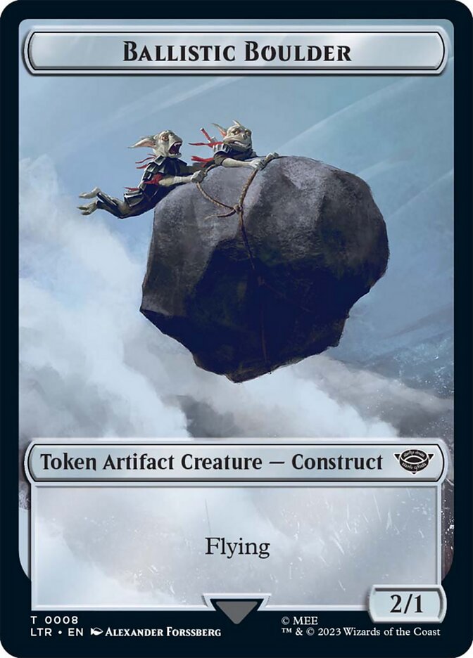 Ballistic Boulder Token [The Lord of the Rings: Tales of Middle-Earth Tokens] | Game Master's Emporium (The New GME)