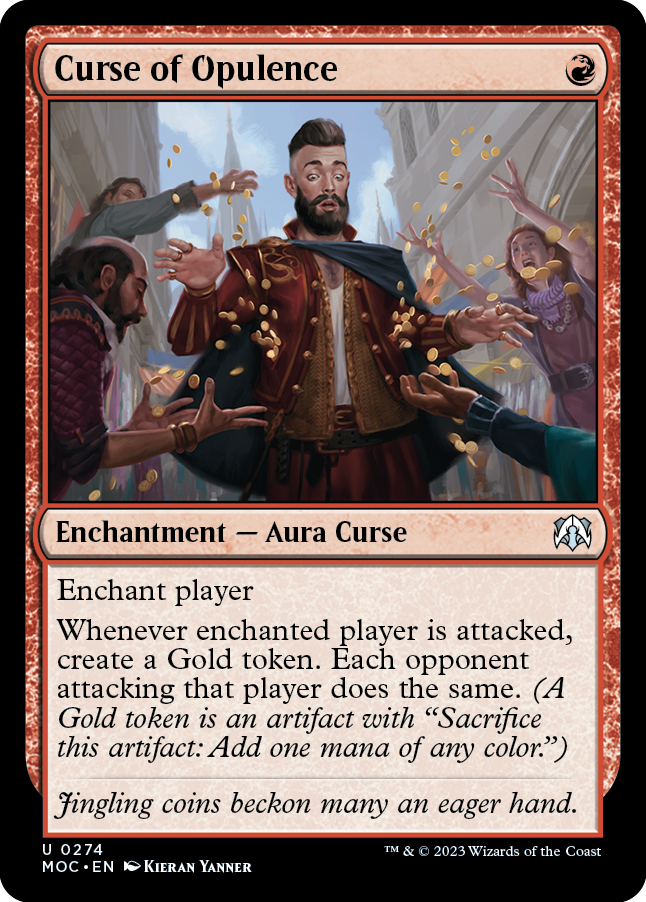 Curse of Opulence [March of the Machine Commander] | Game Master's Emporium (The New GME)