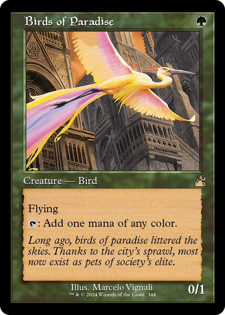 Birds of Paradise (Retro) [Ravnica Remastered] | Game Master's Emporium (The New GME)