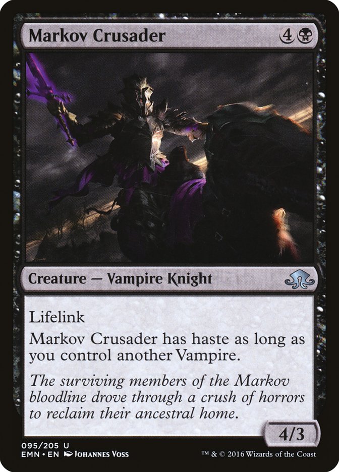 Markov Crusader [Eldritch Moon] | Game Master's Emporium (The New GME)