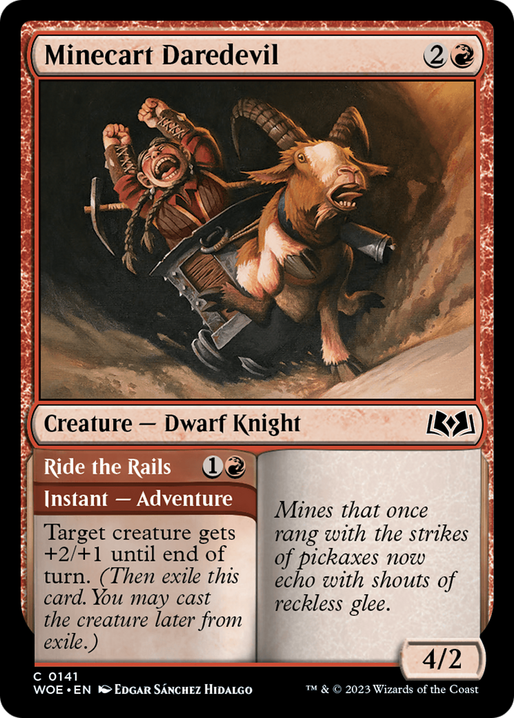 Minecart Daredevil // Ride the Rails [Wilds of Eldraine] | Game Master's Emporium (The New GME)