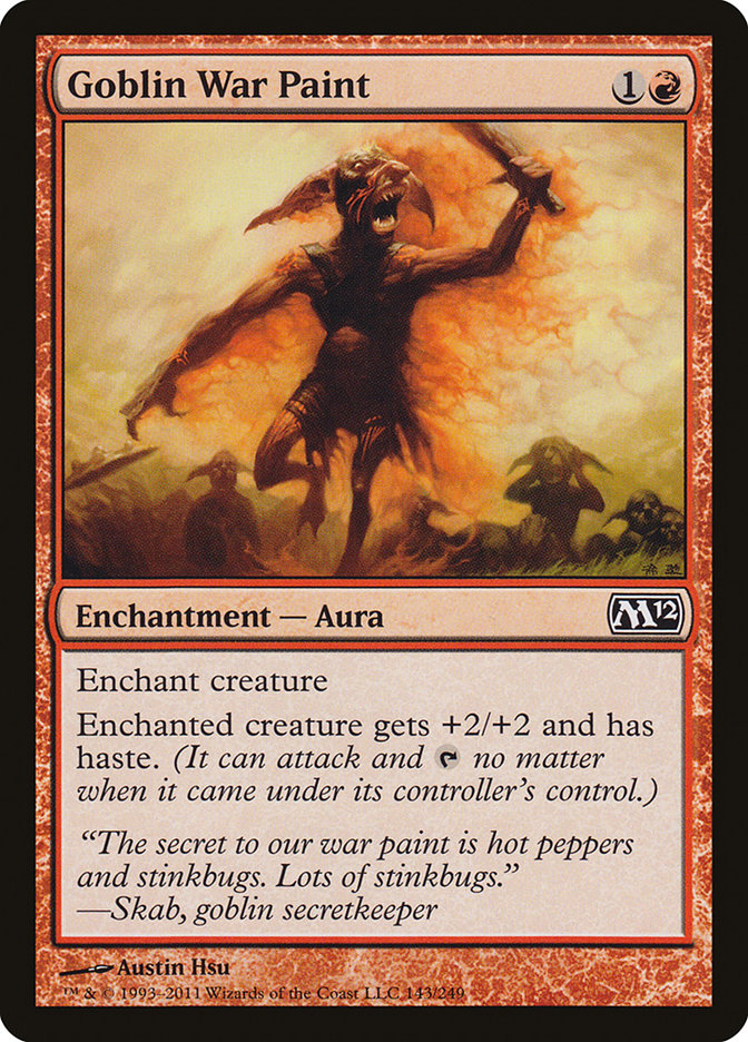 Goblin War Paint [Magic 2012] | Game Master's Emporium (The New GME)