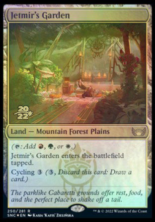 Jetmir's Garden [Streets of New Capenna Prerelease Promos] | Game Master's Emporium (The New GME)