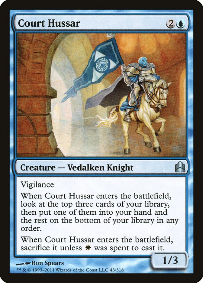 Court Hussar [Commander 2011] | Game Master's Emporium (The New GME)