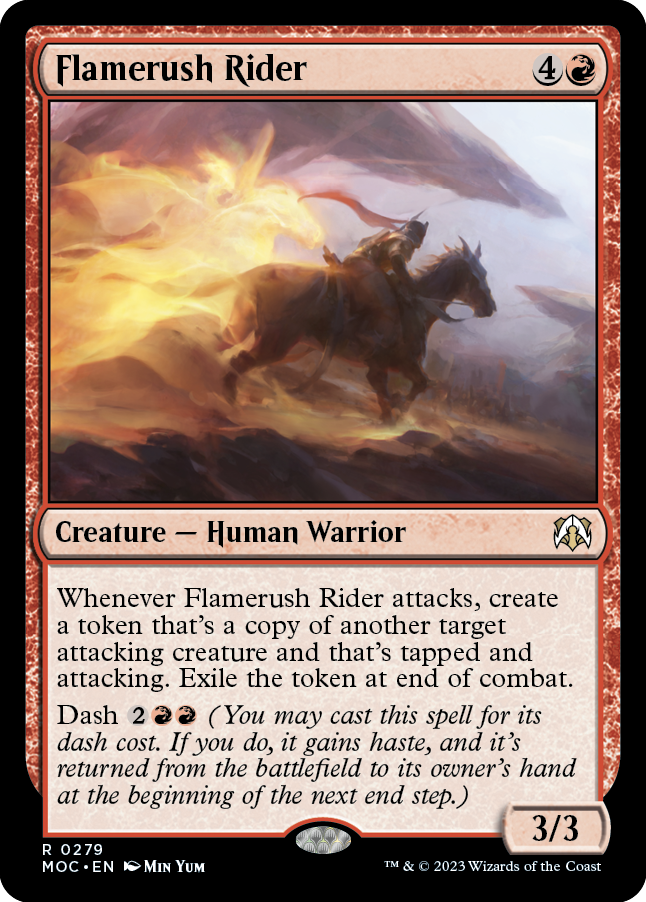 Flamerush Rider [March of the Machine Commander] | Game Master's Emporium (The New GME)