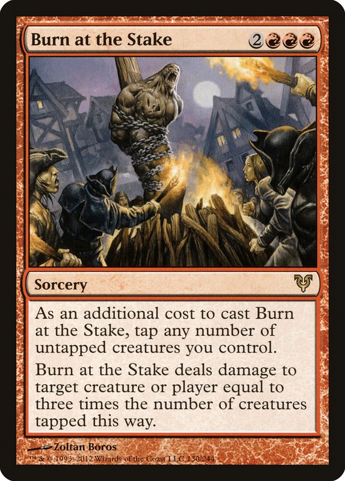 Burn at the Stake [Avacyn Restored] | Game Master's Emporium (The New GME)