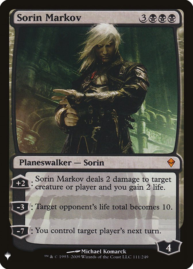Sorin Markov [Mystery Booster] | Game Master's Emporium (The New GME)