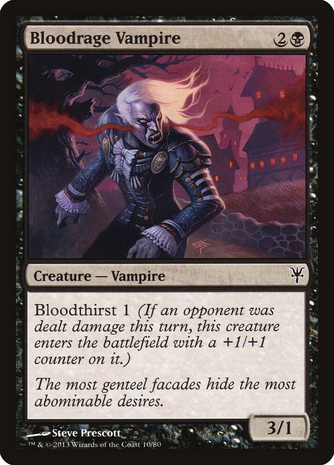 Bloodrage Vampire [Duel Decks: Sorin vs. Tibalt] | Game Master's Emporium (The New GME)
