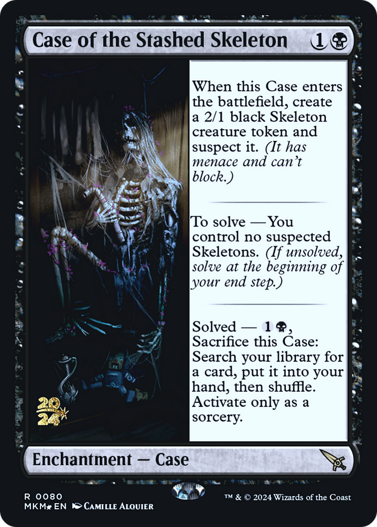 Case of the Stashed Skeleton [Murders at Karlov Manor Prerelease Promos] | Game Master's Emporium (The New GME)