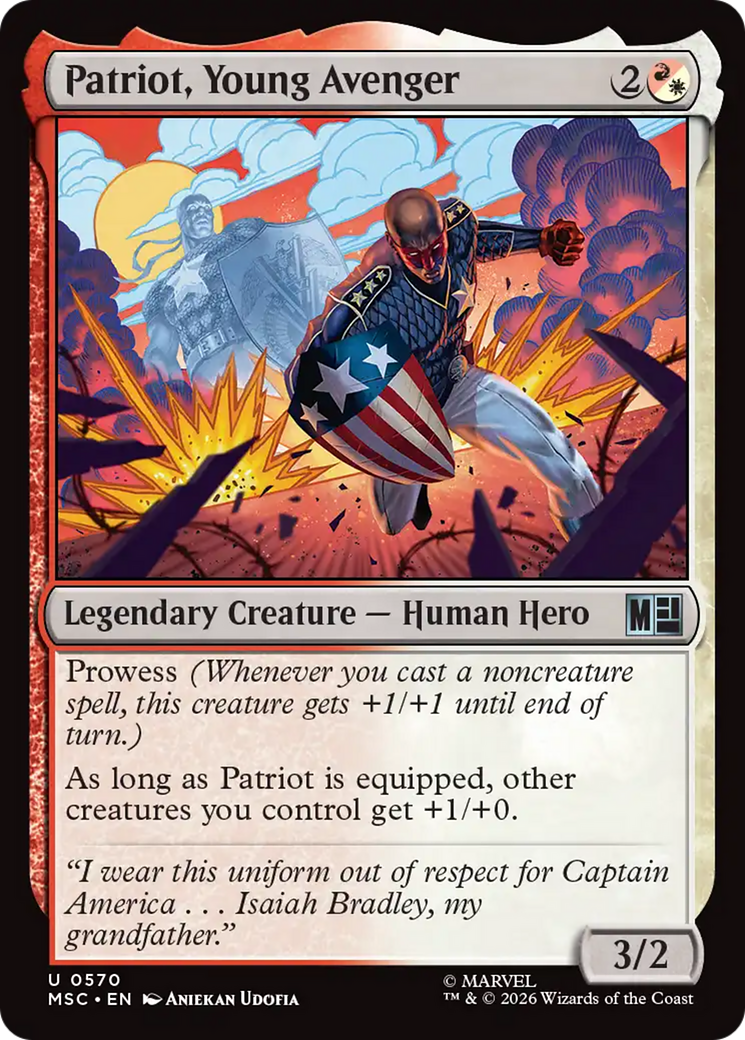 Patriot, Young Avenger [Marvel Super Heroes Commander] | Game Master's Emporium (The New GME)