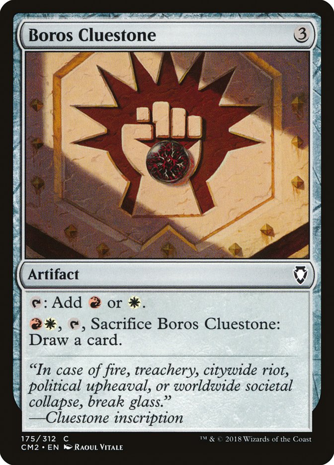 Boros Cluestone [Commander Anthology Volume II] | Game Master's Emporium (The New GME)