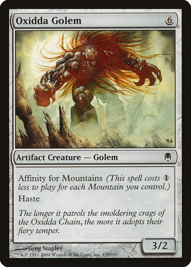 Oxidda Golem [Darksteel] | Game Master's Emporium (The New GME)