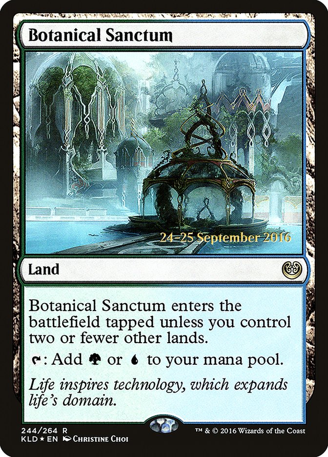 Botanical Sanctum [Kaladesh Prerelease Promos] | Game Master's Emporium (The New GME)