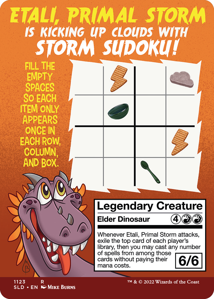 Etali, Primal Storm (Borderless) [Secret Lair Drop Series] | Game Master's Emporium (The New GME)