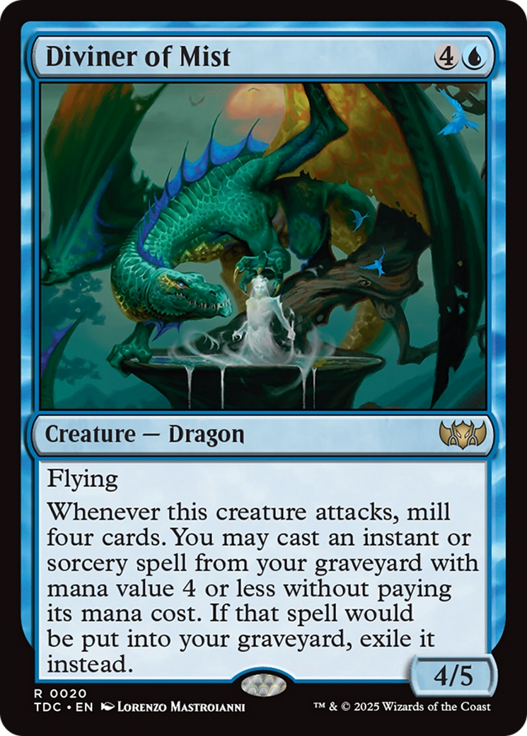 Diviner of Mist [Tarkir: Dragonstorm Commander] | Game Master's Emporium (The New GME)