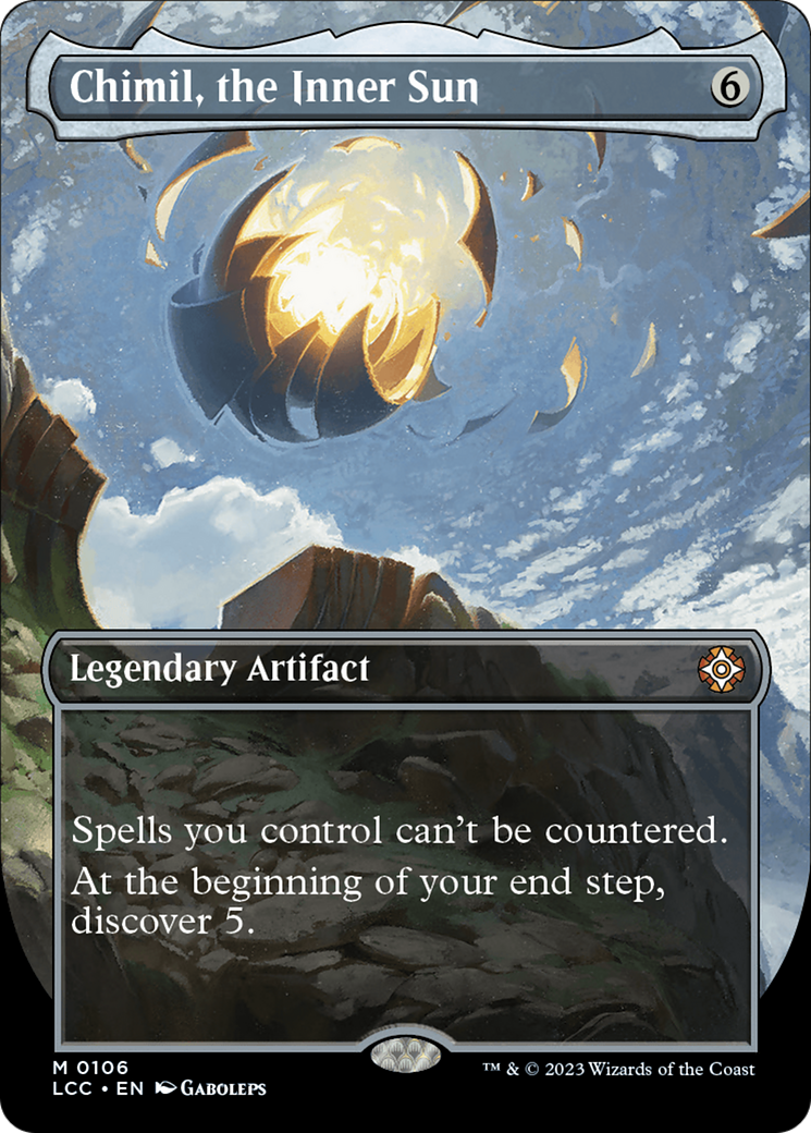 Chimil, the Inner Sun (Borderless) [The Lost Caverns of Ixalan Commander] | Game Master's Emporium (The New GME)