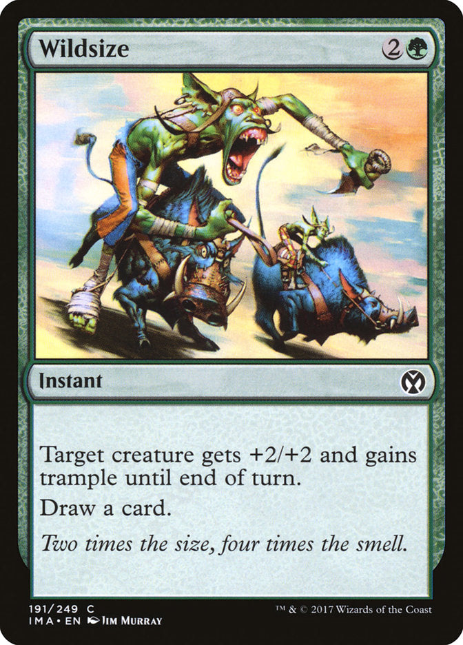 Wildsize [Iconic Masters] | Game Master's Emporium (The New GME)