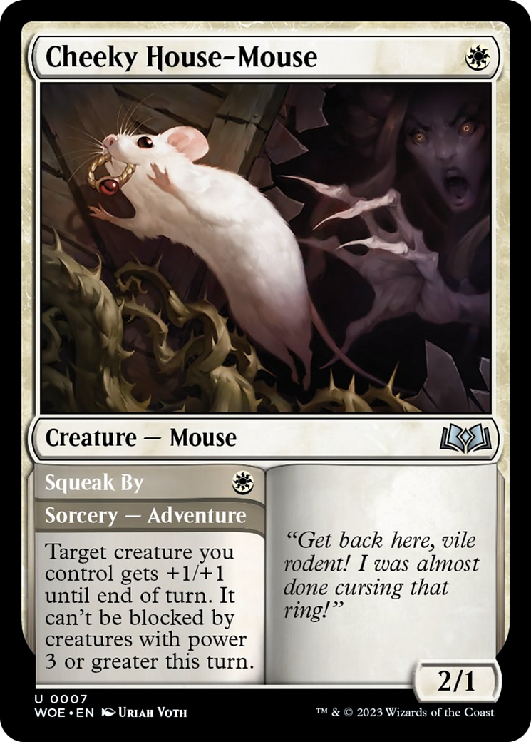 Cheeky House-Mouse [Wilds of Eldraine] | Game Master's Emporium (The New GME)