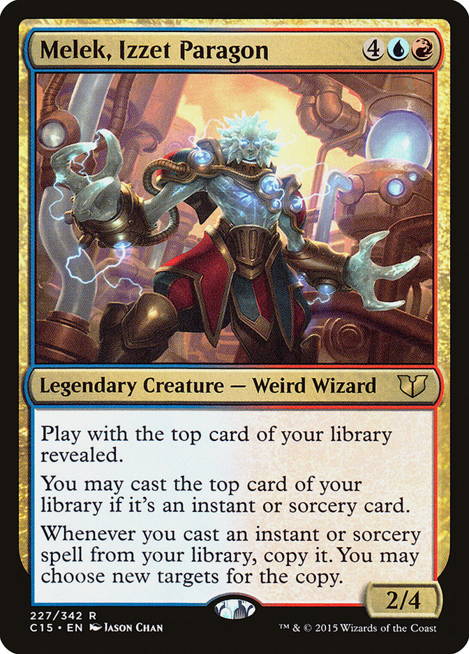 Melek, Izzet Paragon [Commander 2015] | Game Master's Emporium (The New GME)