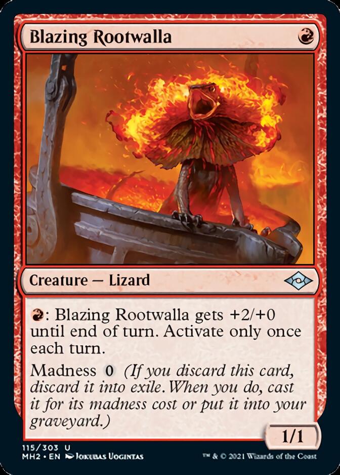 Blazing Rootwalla [Modern Horizons 2] | Game Master's Emporium (The New GME)