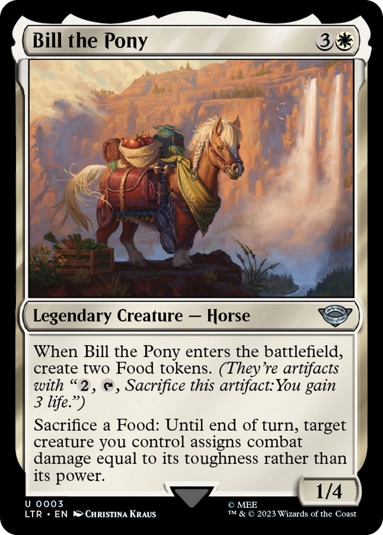 Bill the Pony [The Lord of the Rings: Tales of Middle-Earth] | Game Master's Emporium (The New GME)