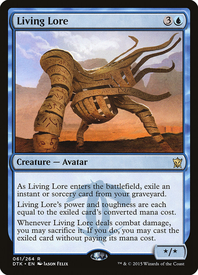 Living Lore [Dragons of Tarkir] | Game Master's Emporium (The New GME)