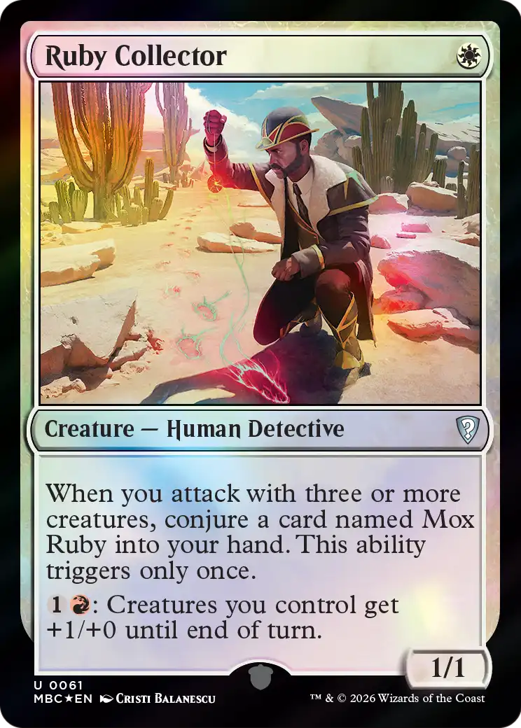 Ruby Collector [Mystery Booster: Commander Edition] | Game Master's Emporium (The New GME)