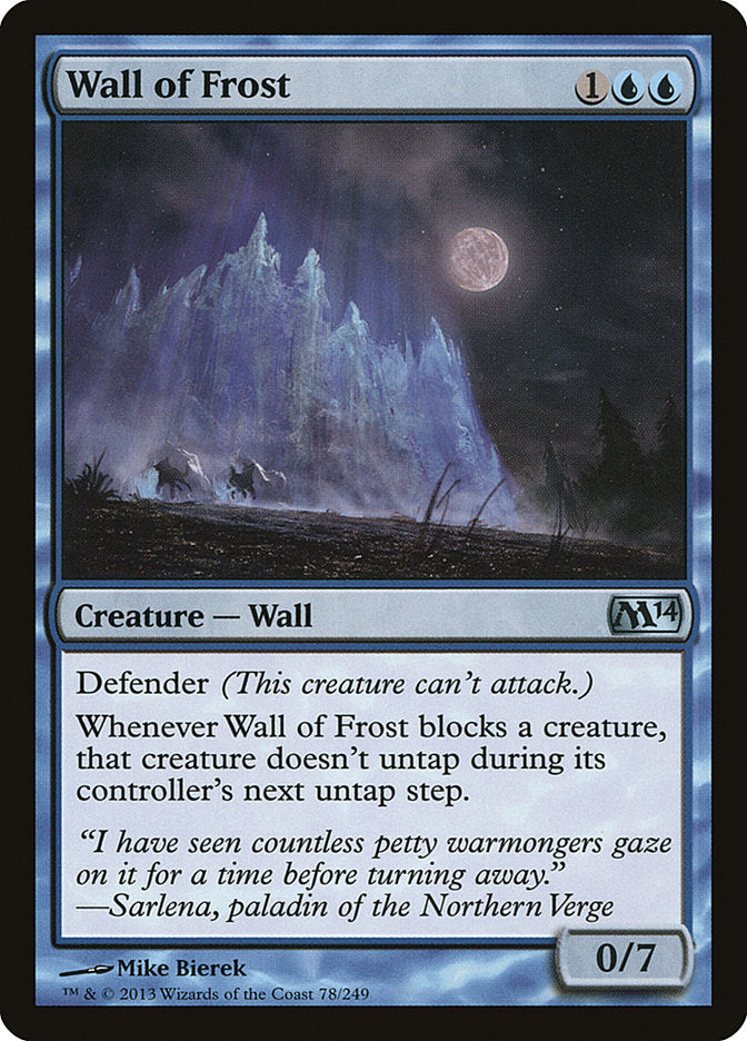 Wall of Frost [Magic 2014] | Game Master's Emporium (The New GME)