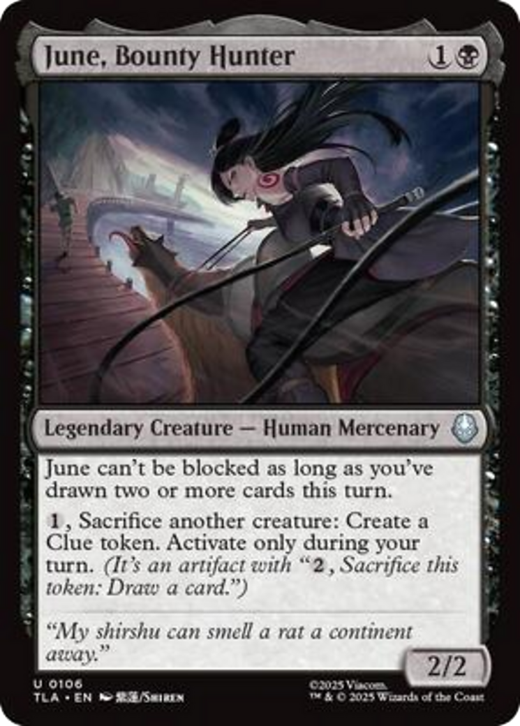 June, Bounty Hunter [Avatar: The Last Airbender] | Game Master's Emporium (The New GME)