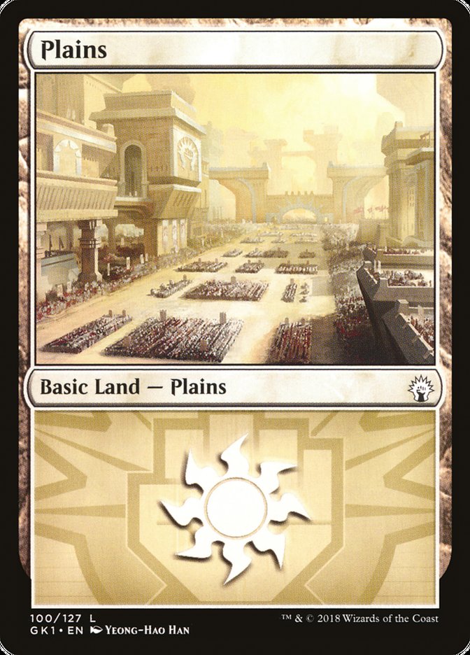 Plains (100) [Guilds of Ravnica Guild Kit] | Game Master's Emporium (The New GME)
