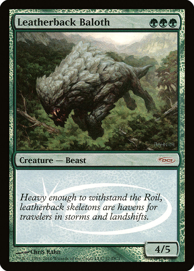 Leatherback Baloth [Wizards Play Network 2010] | Game Master's Emporium (The New GME)