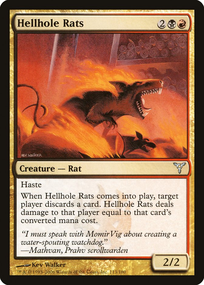 Hellhole Rats [Dissension] | Game Master's Emporium (The New GME)