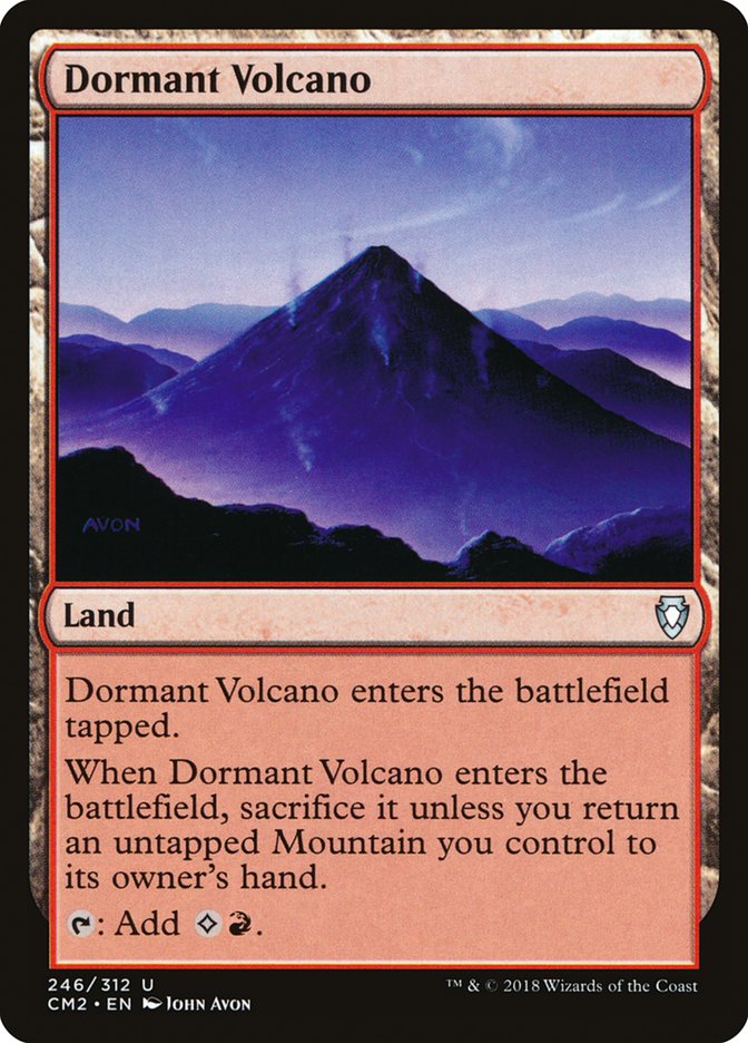Dormant Volcano [Commander Anthology Volume II] | Game Master's Emporium (The New GME)