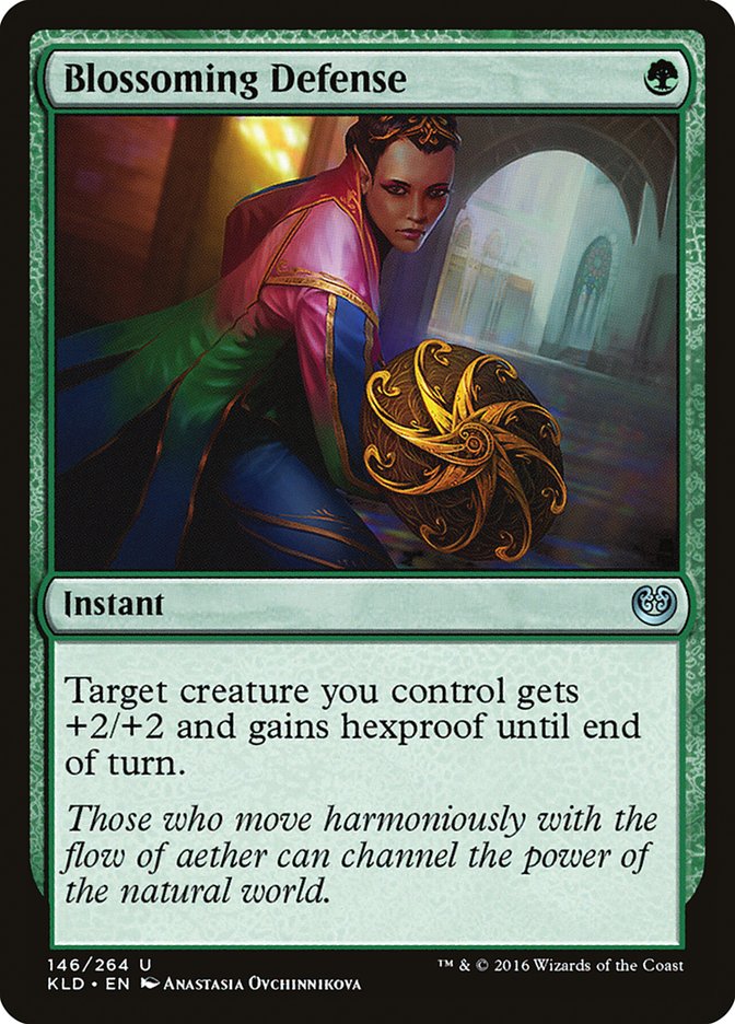 Blossoming Defense [Kaladesh] | Game Master's Emporium (The New GME)