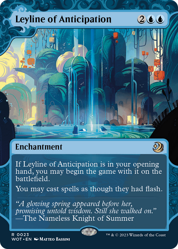 Leyline of Anticipation [Wilds of Eldraine: Enchanting Tales] | Game Master's Emporium (The New GME)