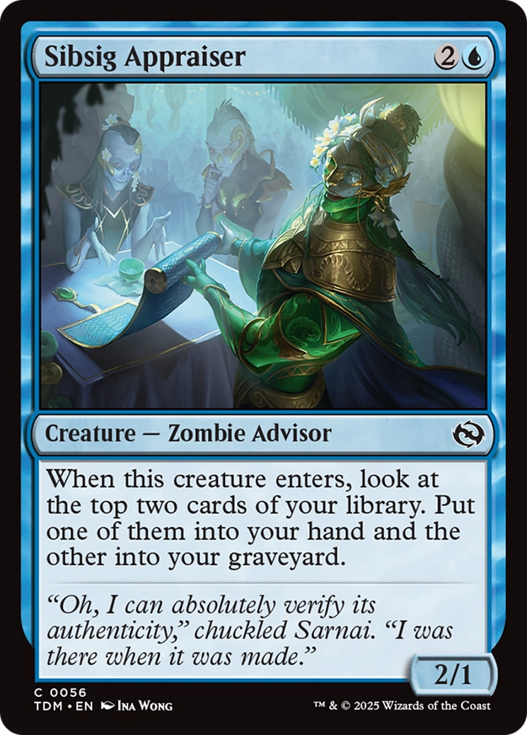 Sibsig Appraiser [Tarkir: Dragonstorm] | Game Master's Emporium (The New GME)