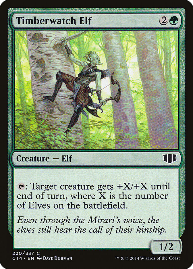 Timberwatch Elf [Commander 2014] | Game Master's Emporium (The New GME)
