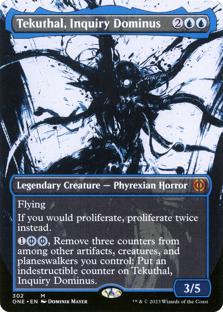 Tekuthal, Inquiry Dominus (Borderless Ichor) [Phyrexia: All Will Be One] | Game Master's Emporium (The New GME)