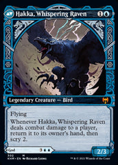 Alrund, God of the Cosmos // Hakka, Whispering Raven (Showcase) [Kaldheim] | Game Master's Emporium (The New GME)