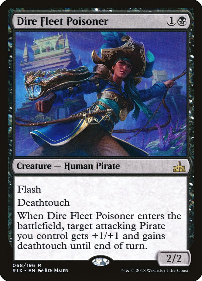 Dire Fleet Poisoner [Rivals of Ixalan] | Game Master's Emporium (The New GME)