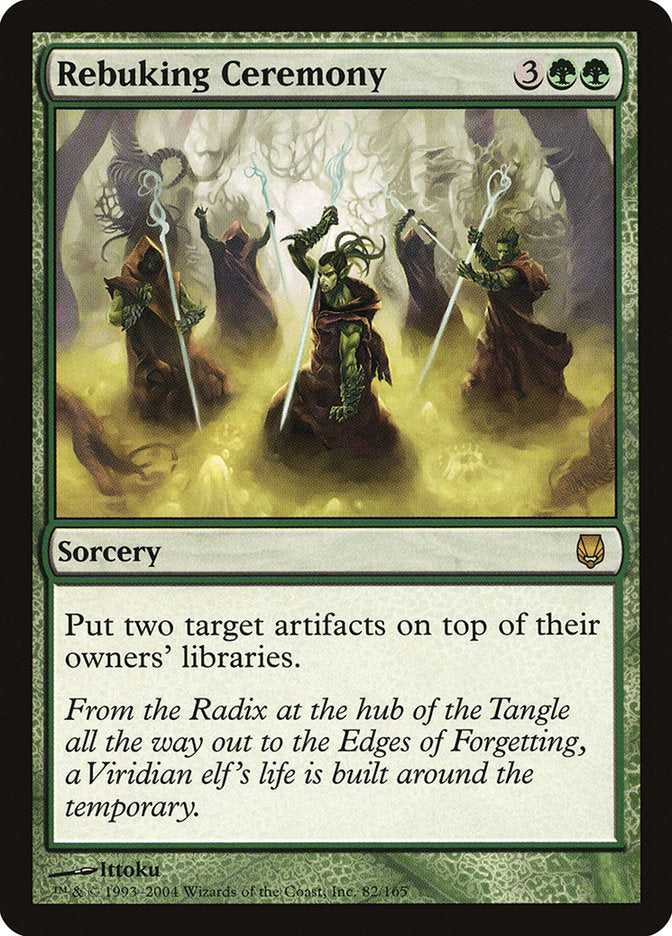 Rebuking Ceremony [Darksteel] | Game Master's Emporium (The New GME)
