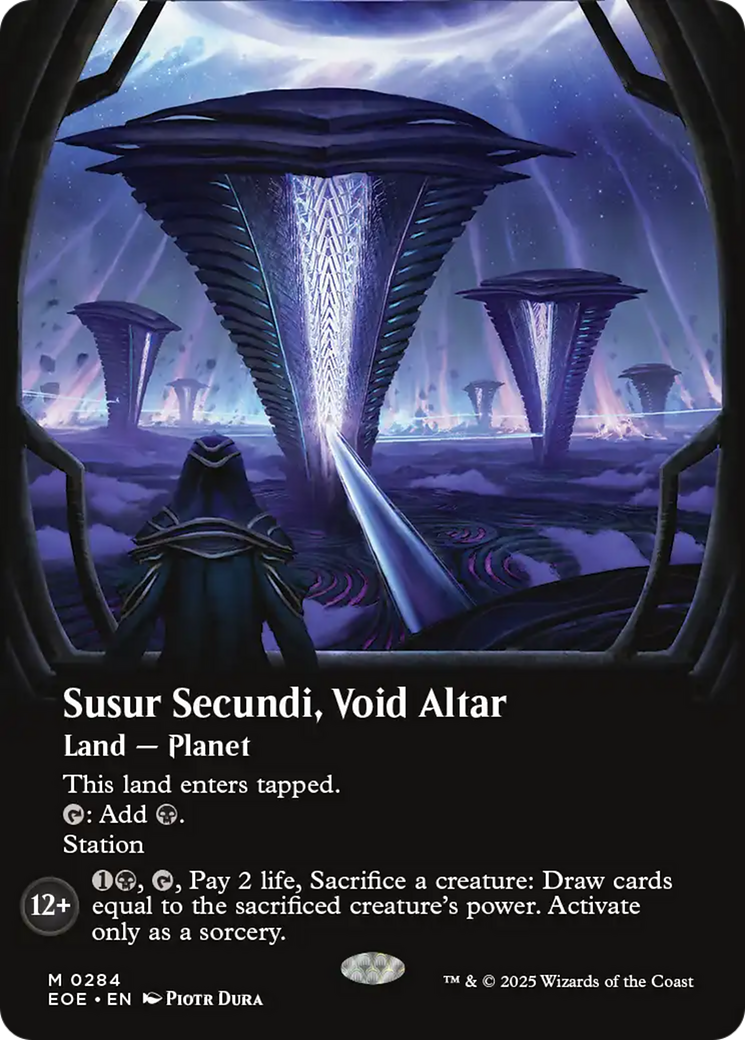 Susur Secundi, Void Altar (Borderless) [Edge of Eternities] | Game Master's Emporium (The New GME)