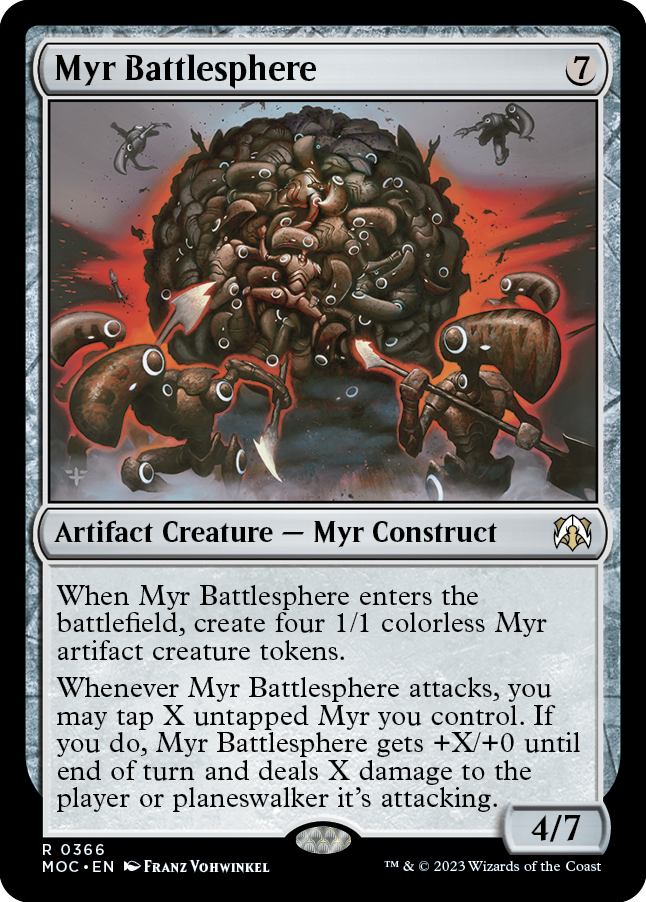 Myr Battlesphere [March of the Machine Commander] | Game Master's Emporium (The New GME)