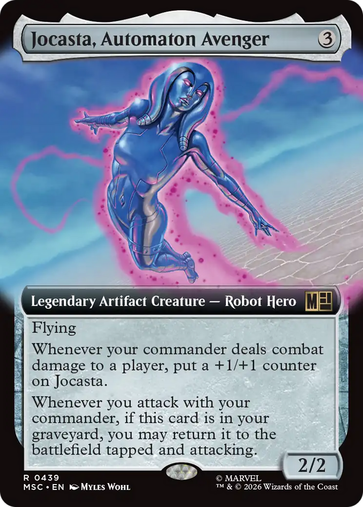 Jocasta, Automaton Avenger (Extended Art) [Marvel Super Heroes Commander] | Game Master's Emporium (The New GME)