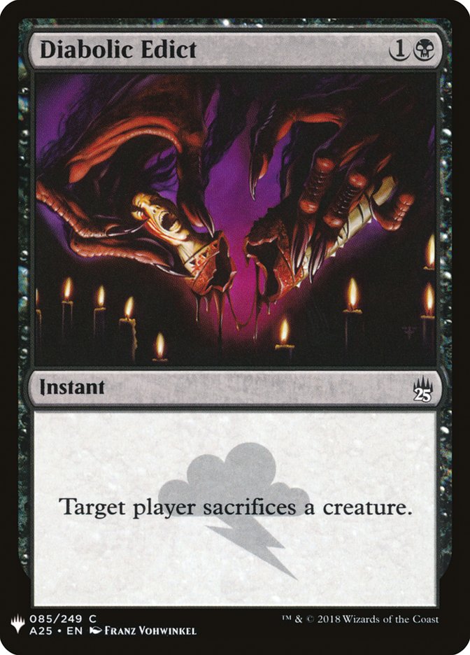 Diabolic Edict [Mystery Booster] | Game Master's Emporium (The New GME)