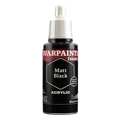 Army Painter Matt Black Warpaints Fanatic | Game Master's Emporium (The New GME)