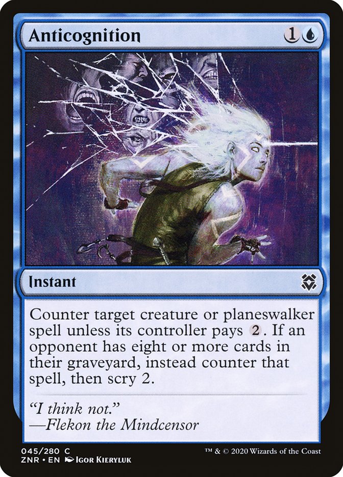 Anticognition [Zendikar Rising] | Game Master's Emporium (The New GME)