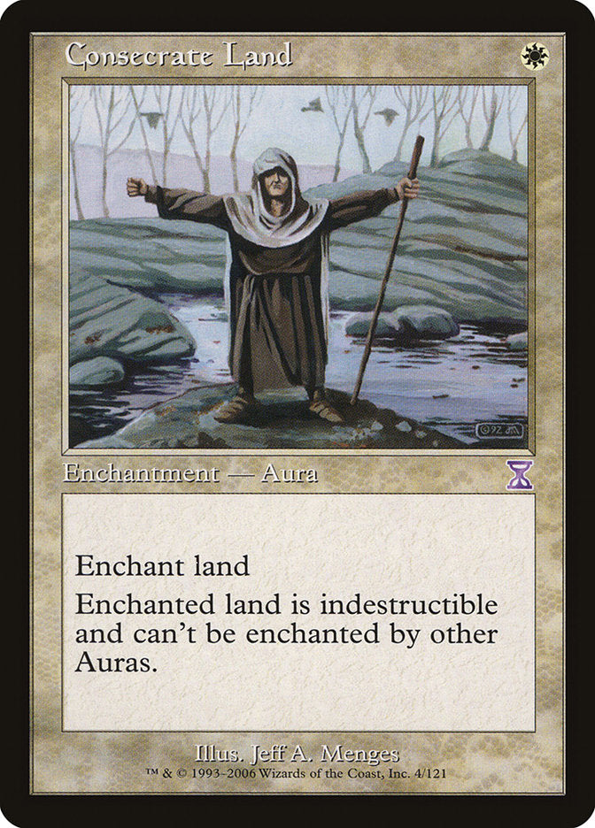 Consecrate Land [Time Spiral Timeshifted] | Game Master's Emporium (The New GME)