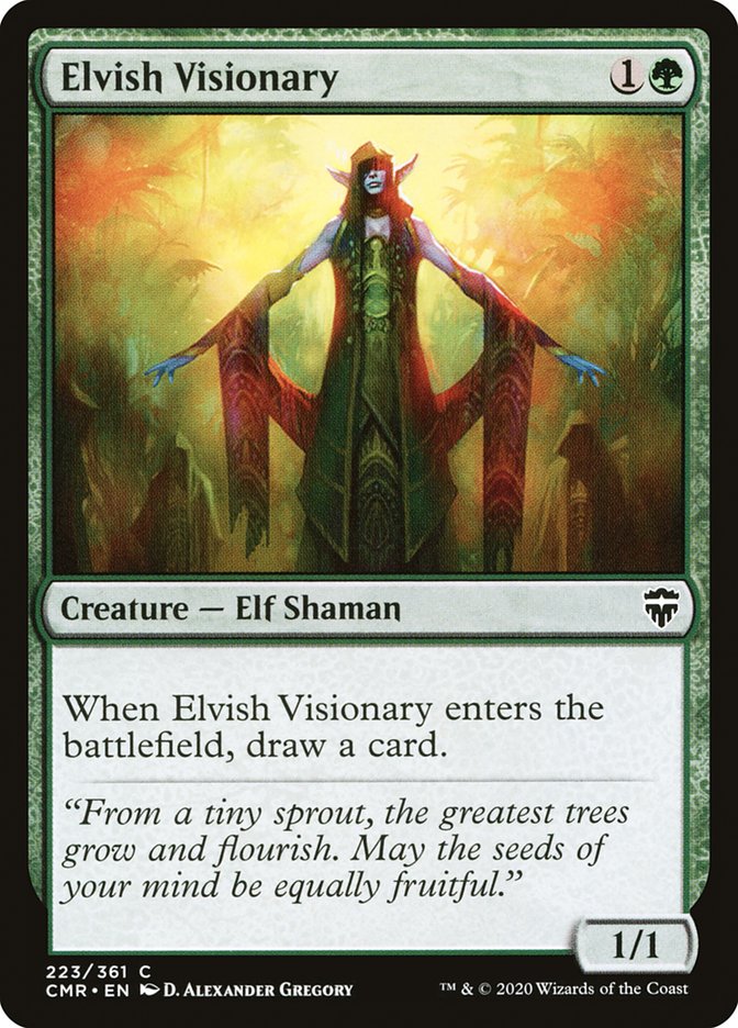 Elvish Visionary [Commander Legends] | Game Master's Emporium (The New GME)