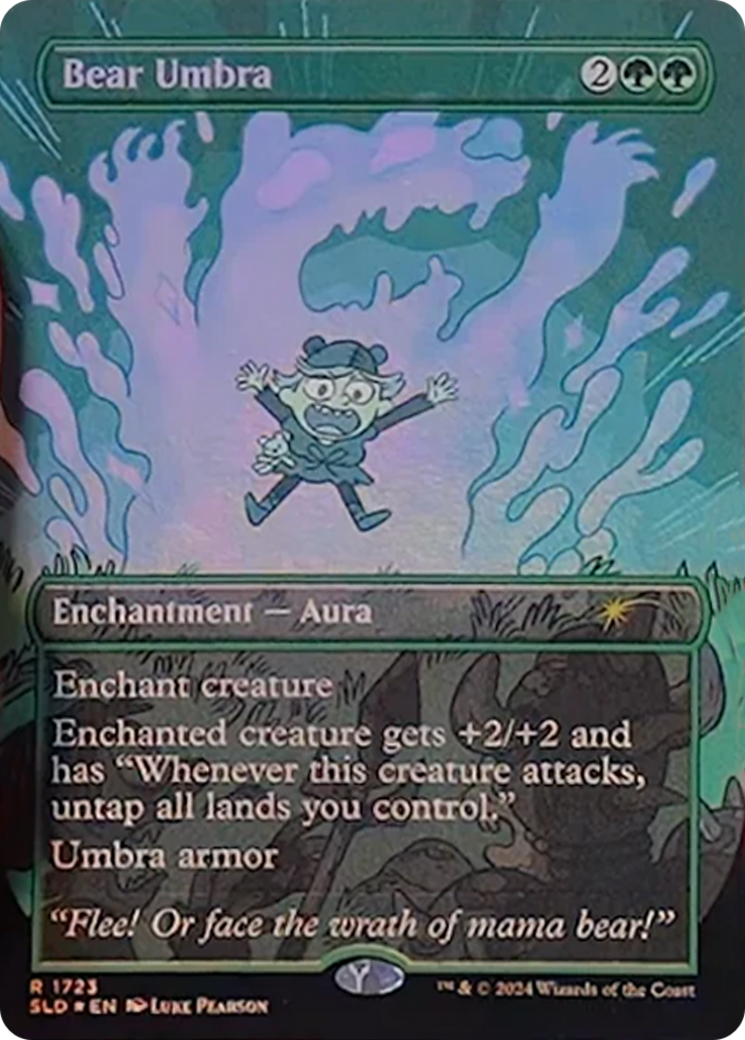 Bear Umbra (Rainbow Foil) [Secret Lair Drop Series] | Game Master's Emporium (The New GME)